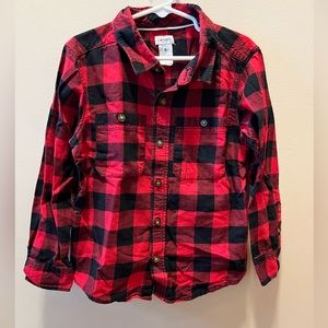 Carter’s Buffalo Plaid Button Down